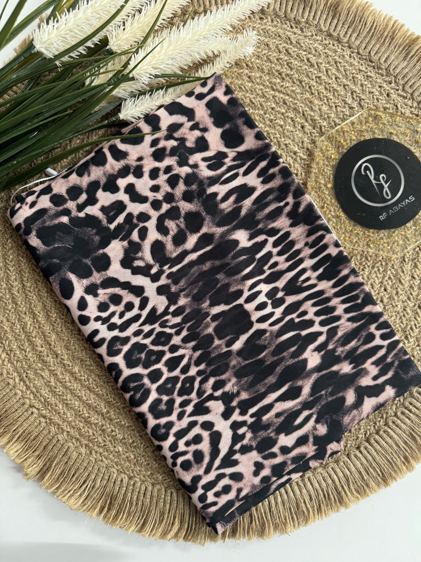 Animal Print Chiffon Hijab