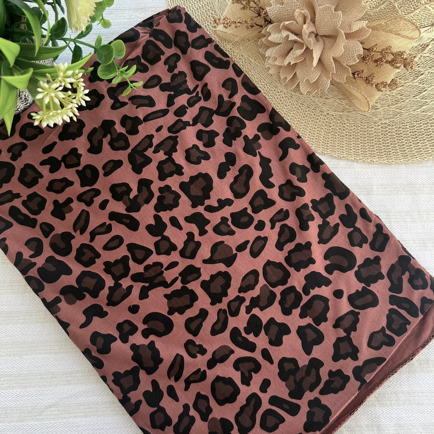 Animal Print Jersey - Hijab - RF Abayas