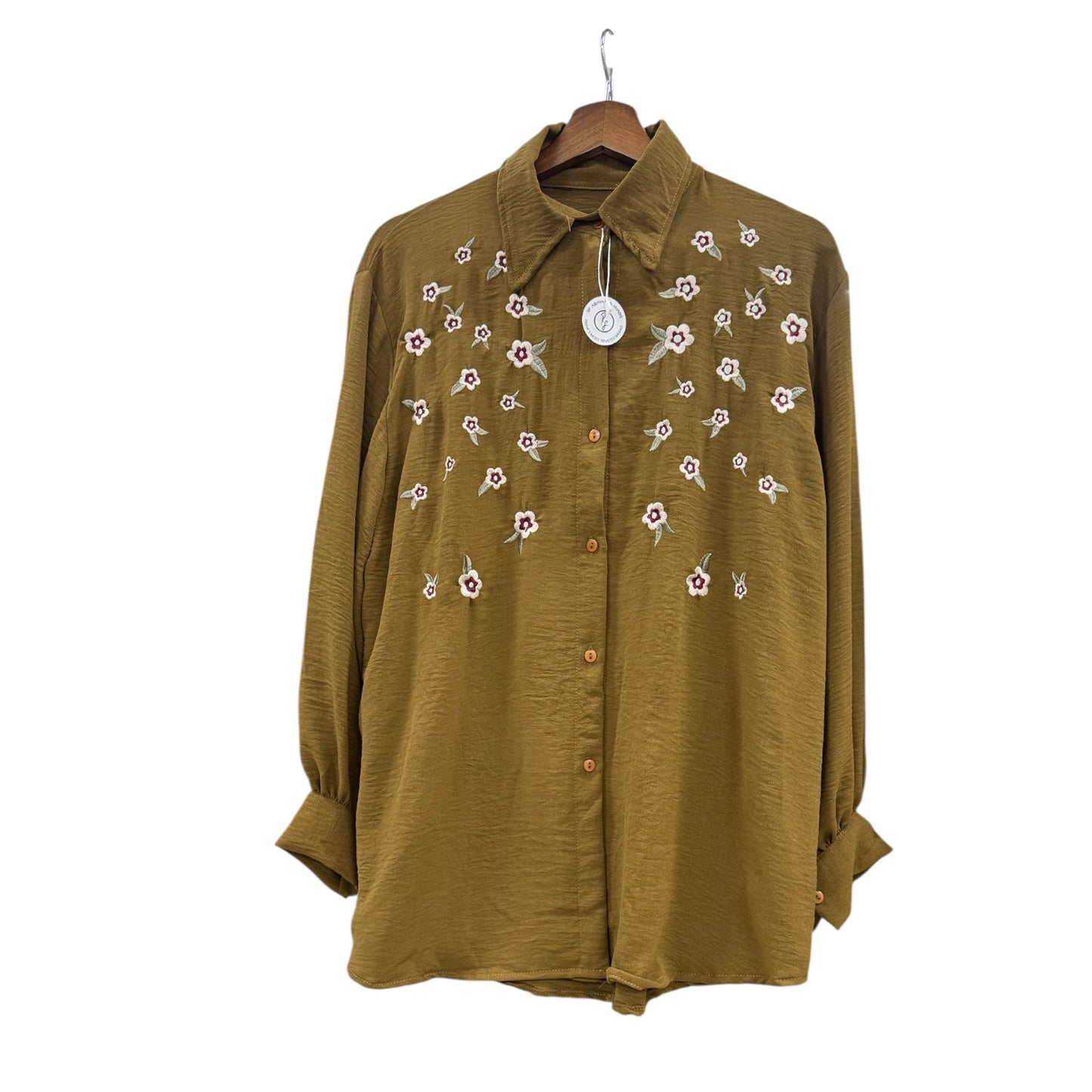 Imported Crush Fabric Embroidered Short Tops β 30β Length | 3XL | Full Sleeves - Short Tops - RF Abayas