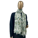 Cotton Floral with Tassels (Digital Print)