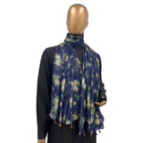 Cotton Floral with Tassels (Digital Print)