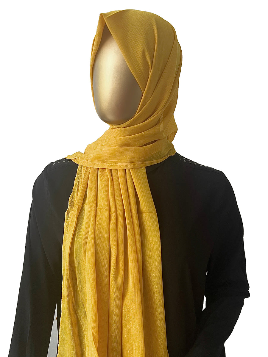 silk shimmer hijab