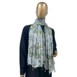 Cotton Floral with Tassels (Digital Print)