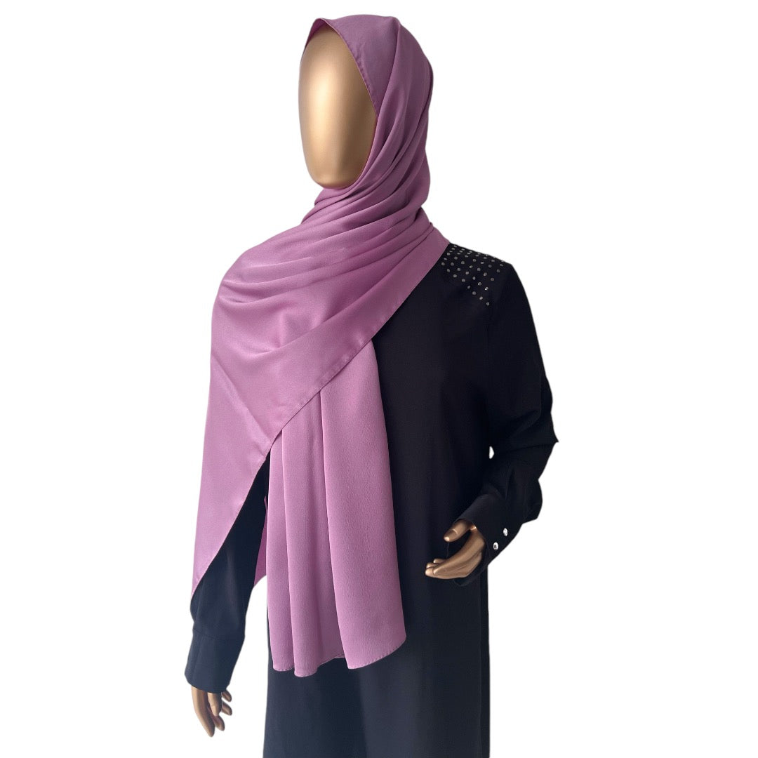 Bubble Satin Hijab – RF Abayas & Hijabs