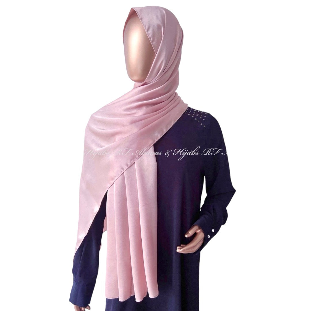 Bubble Satin Hijab, view 6 – RF Abayas & Hijabs