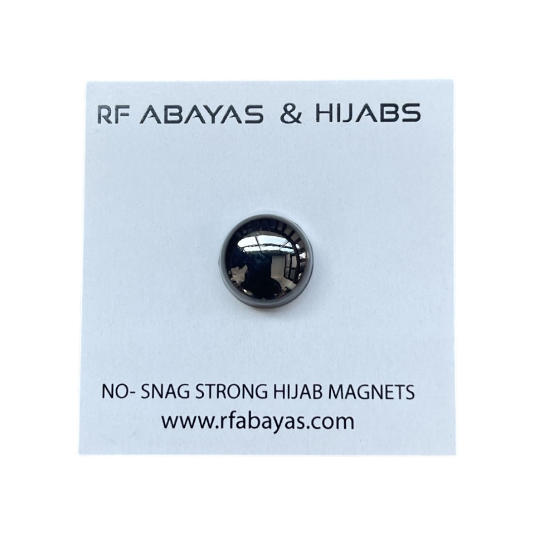 Magnetic Hijab Pin – Round (1 Pair), view 3 – RF Abayas & Hijabs