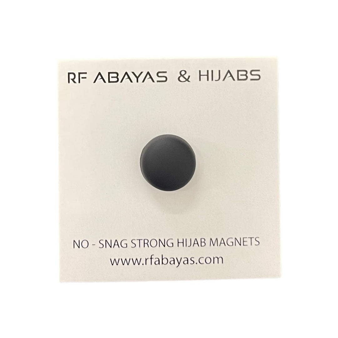 Magnetic Hijab Pin – Round (1 Pair) – RF Abayas & Hijabs