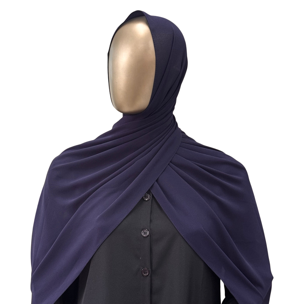 Malaysian Georgette Hijab – Zera, view 4 – RF Abayas & Hijabs