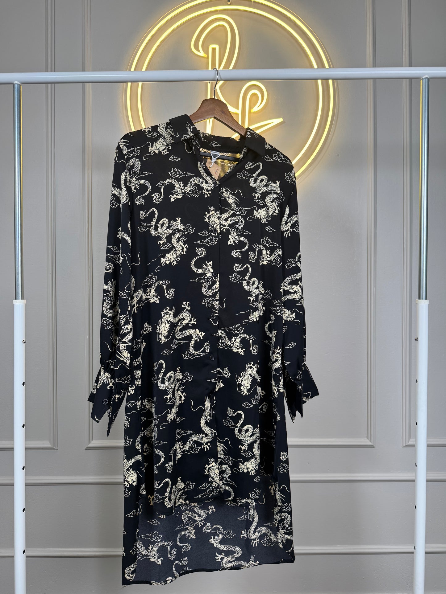 Women’s Knee Length Shirt Tops - XL - RF Abayas