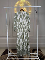Summer Friendly Maxi Dress - 56” Length- Smocked Sleeves