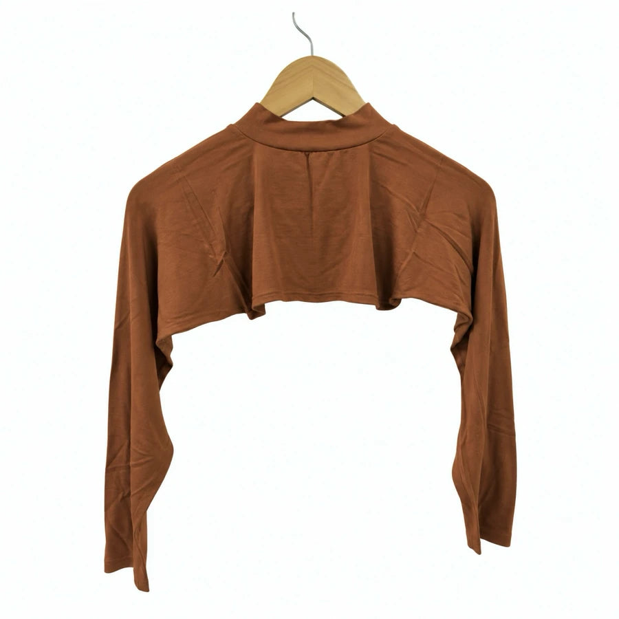 Turtle Neck Shoulder Sleeve Inner Full Sleeve for Women