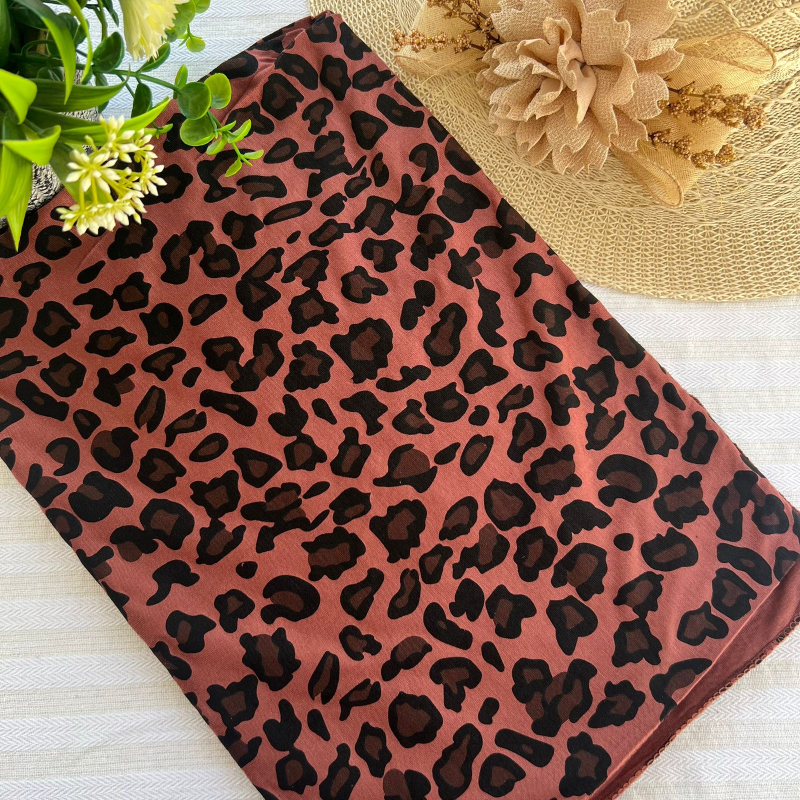 Animal Print Jersey - Hijab - RF Abayas