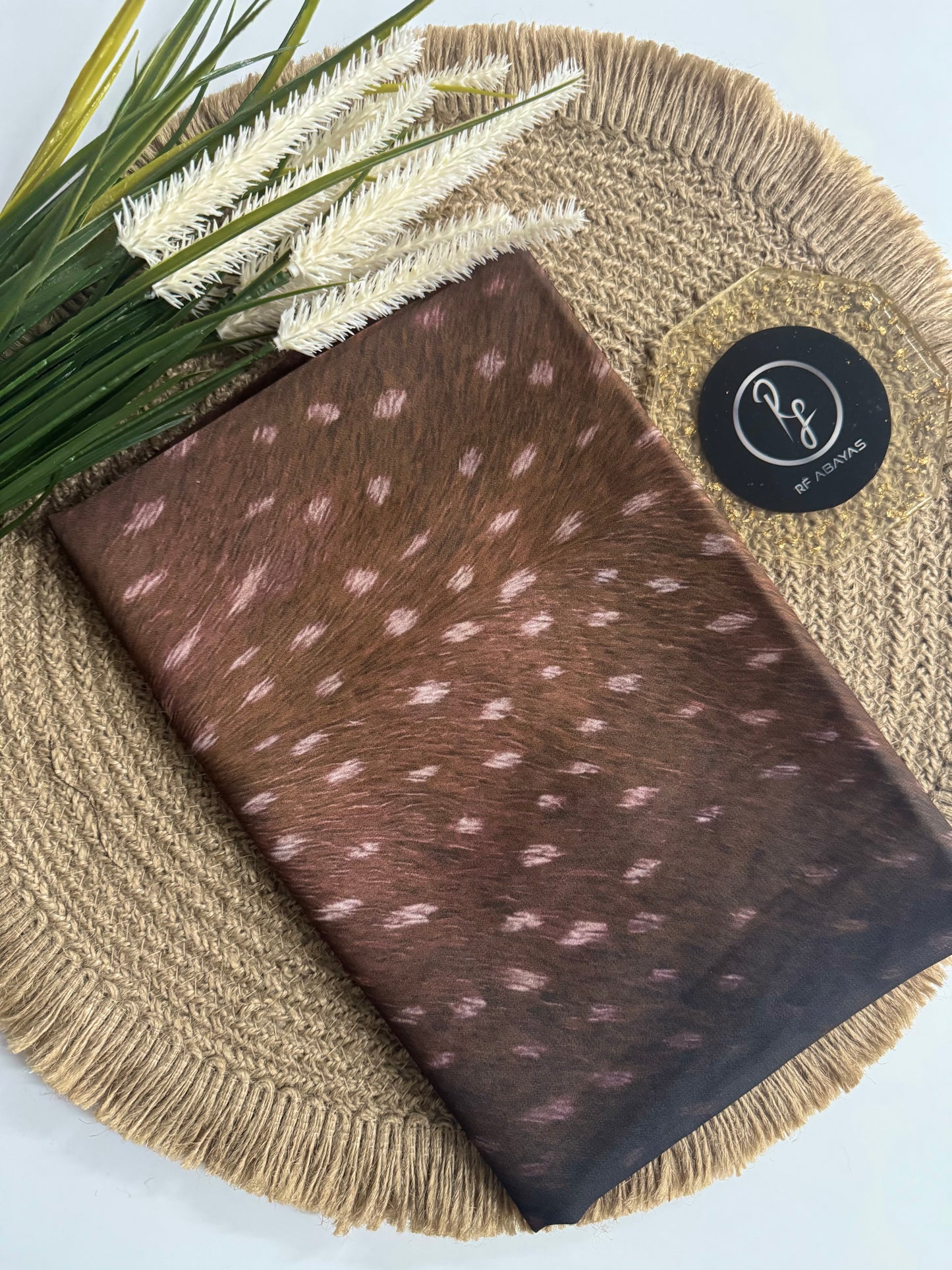 Animal Print Chiffon Hijab