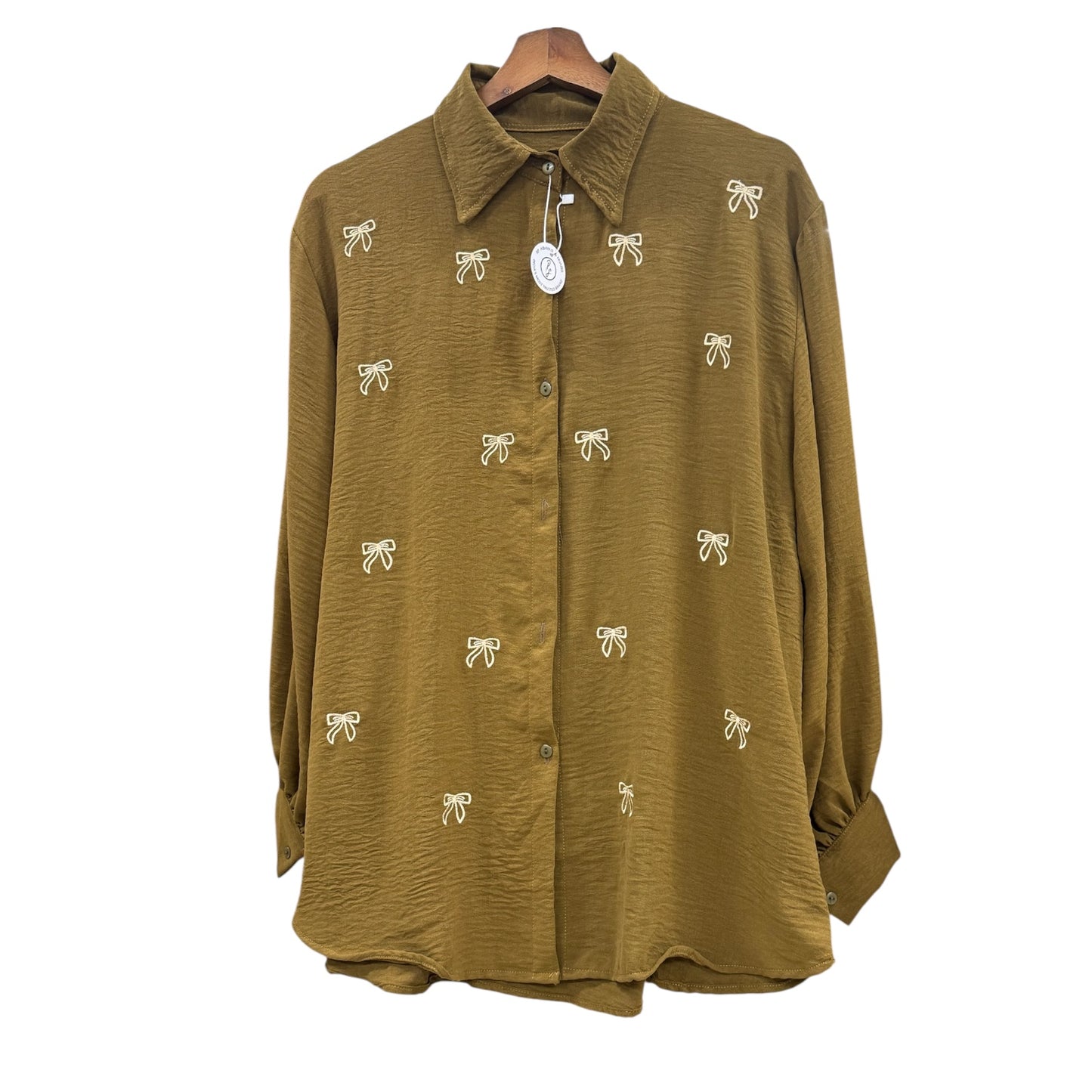 Imported Crush Fabric Embroidered Short Tops – 30” Length | 3XL | Full Sleeves