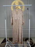 Summer Friendly Maxi Dress - 56” Length- Smocked Sleeves
