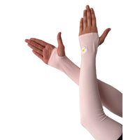 High Quality UV Cut Arm Sleeves - Flower Print