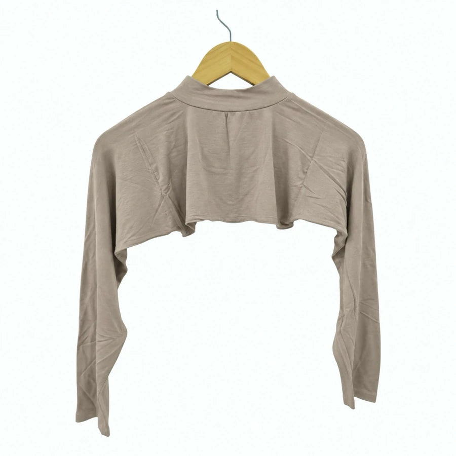 Turtle Neck Shoulder Sleeve Inner Full Sleeve for Women