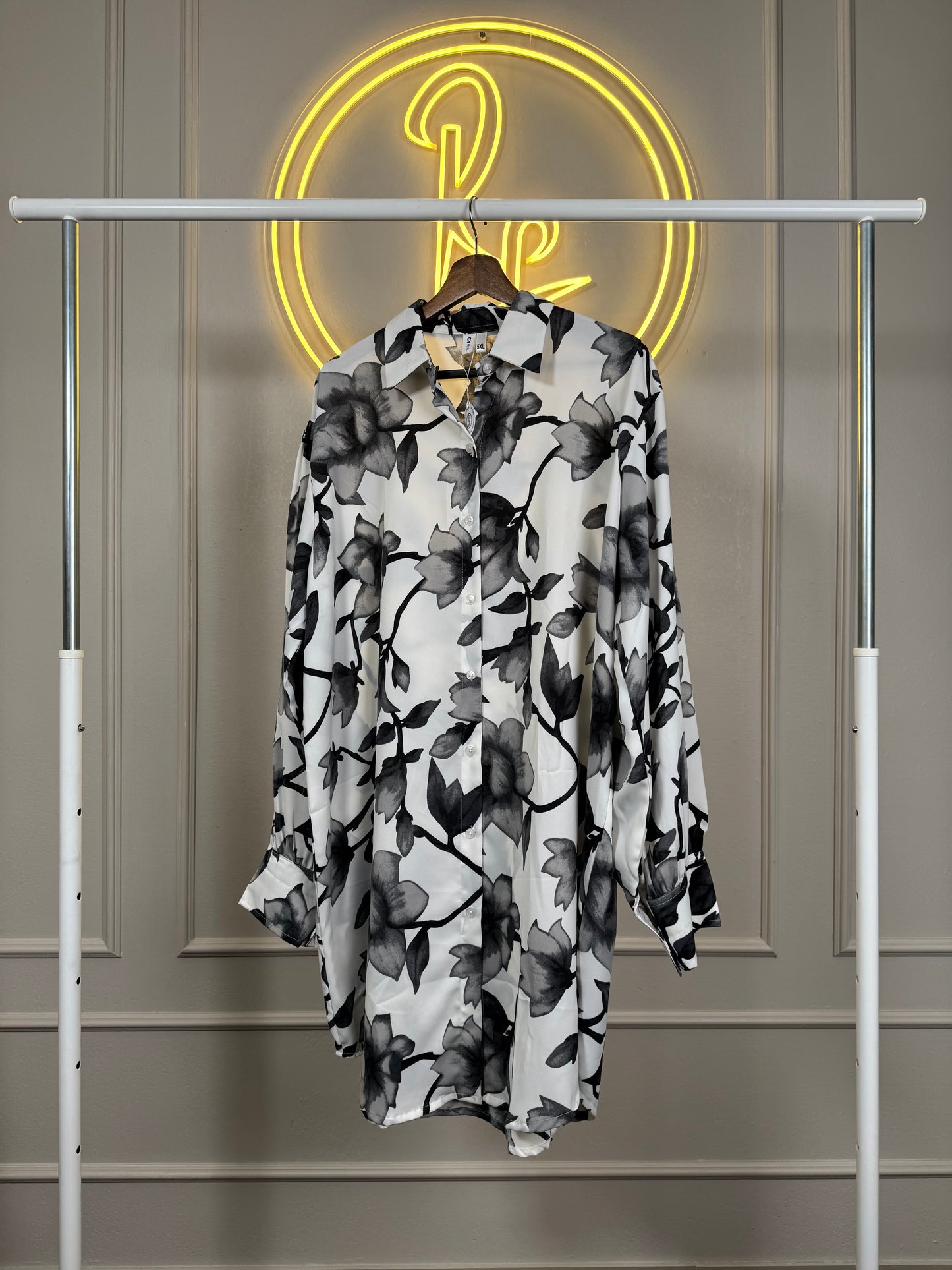 5XL Knee-Length Top - RF Abayas