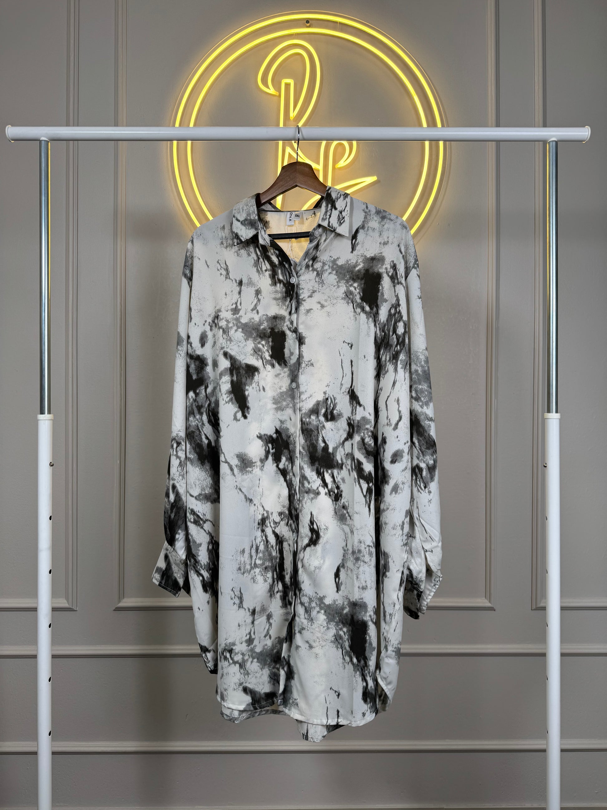 5XL Knee-Length Top - RF Abayas