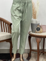 Women’s Linen Pants - Mint