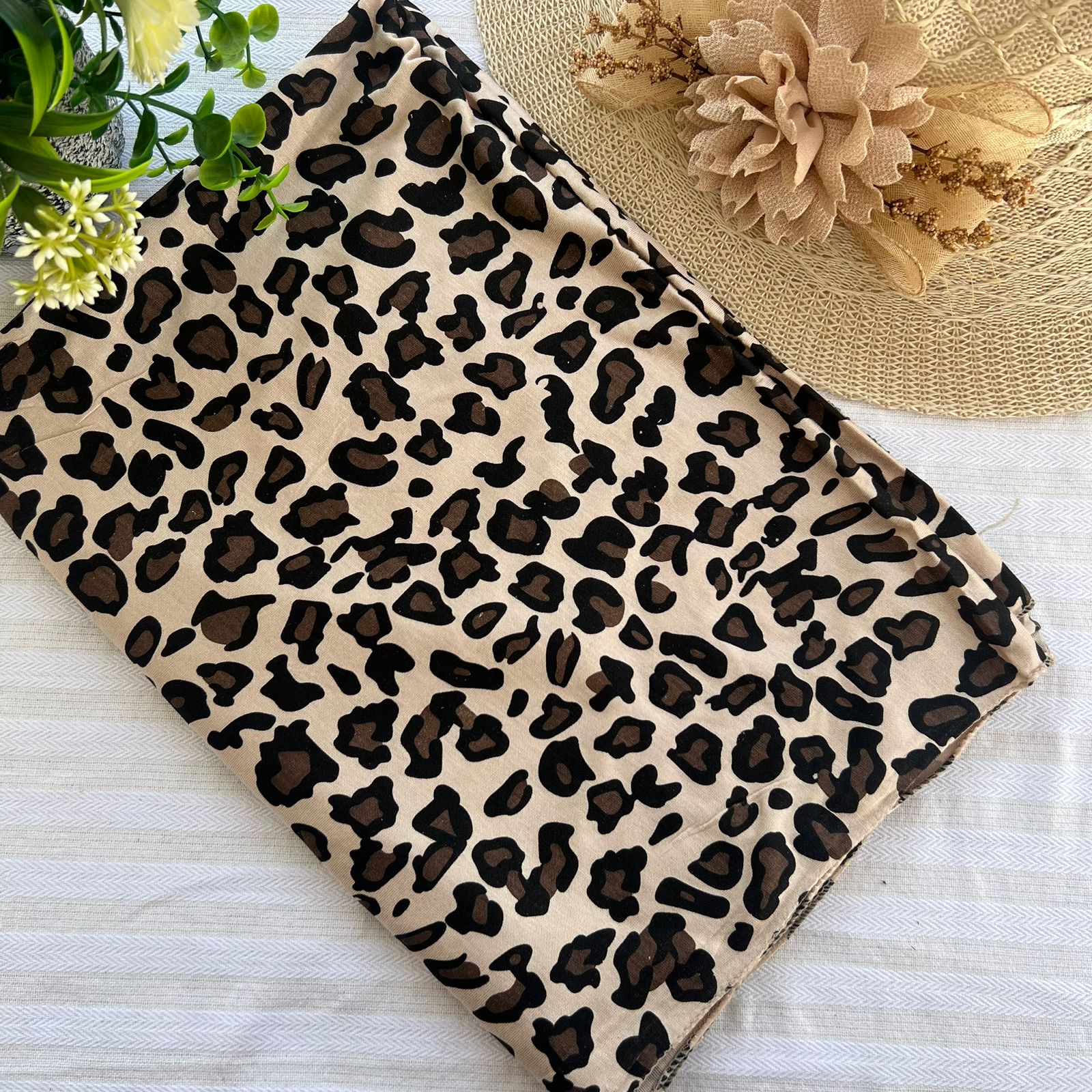 Animal Print Jersey - Hijab - RF Abayas