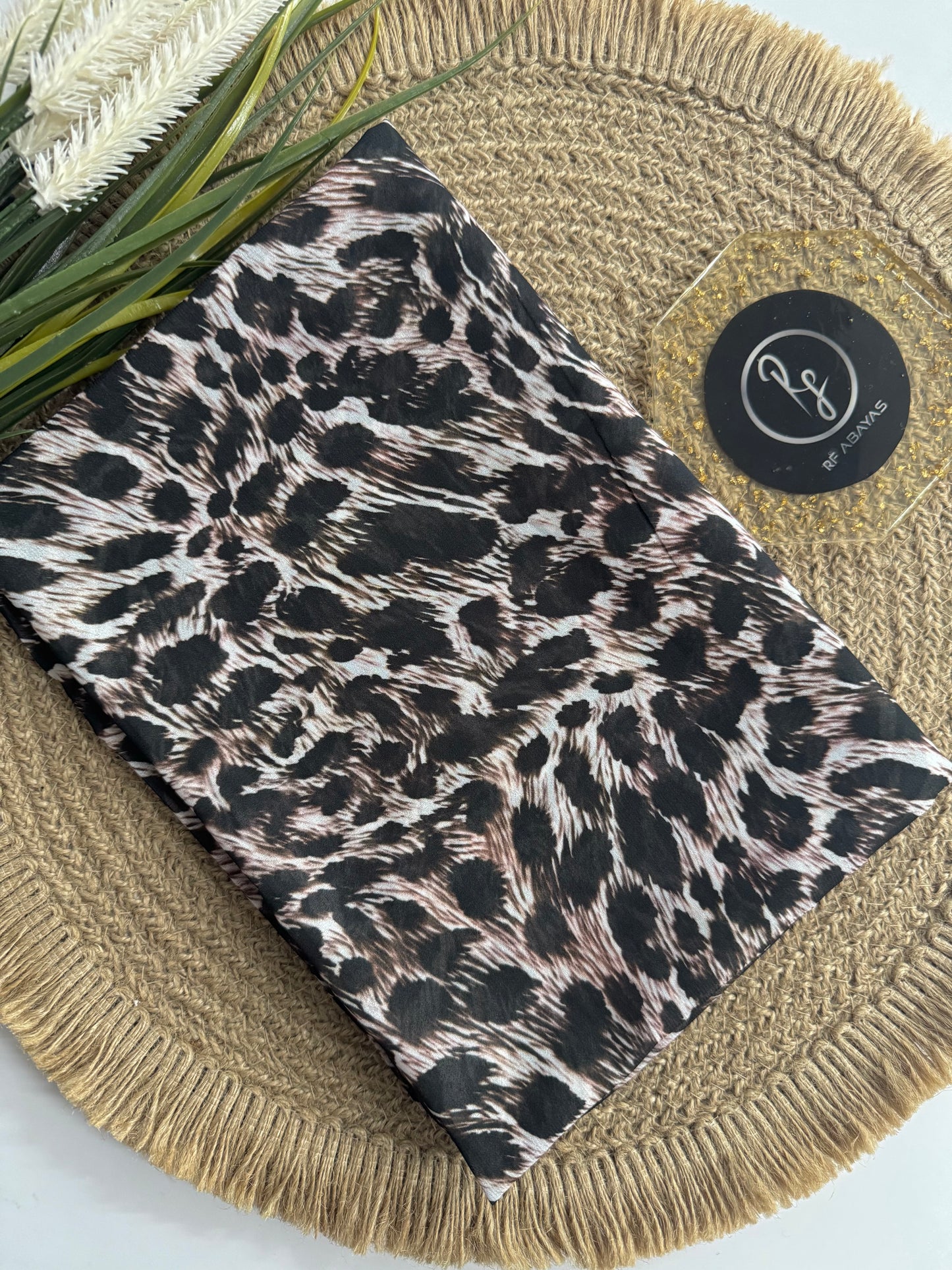 Animal Print Chiffon Hijab