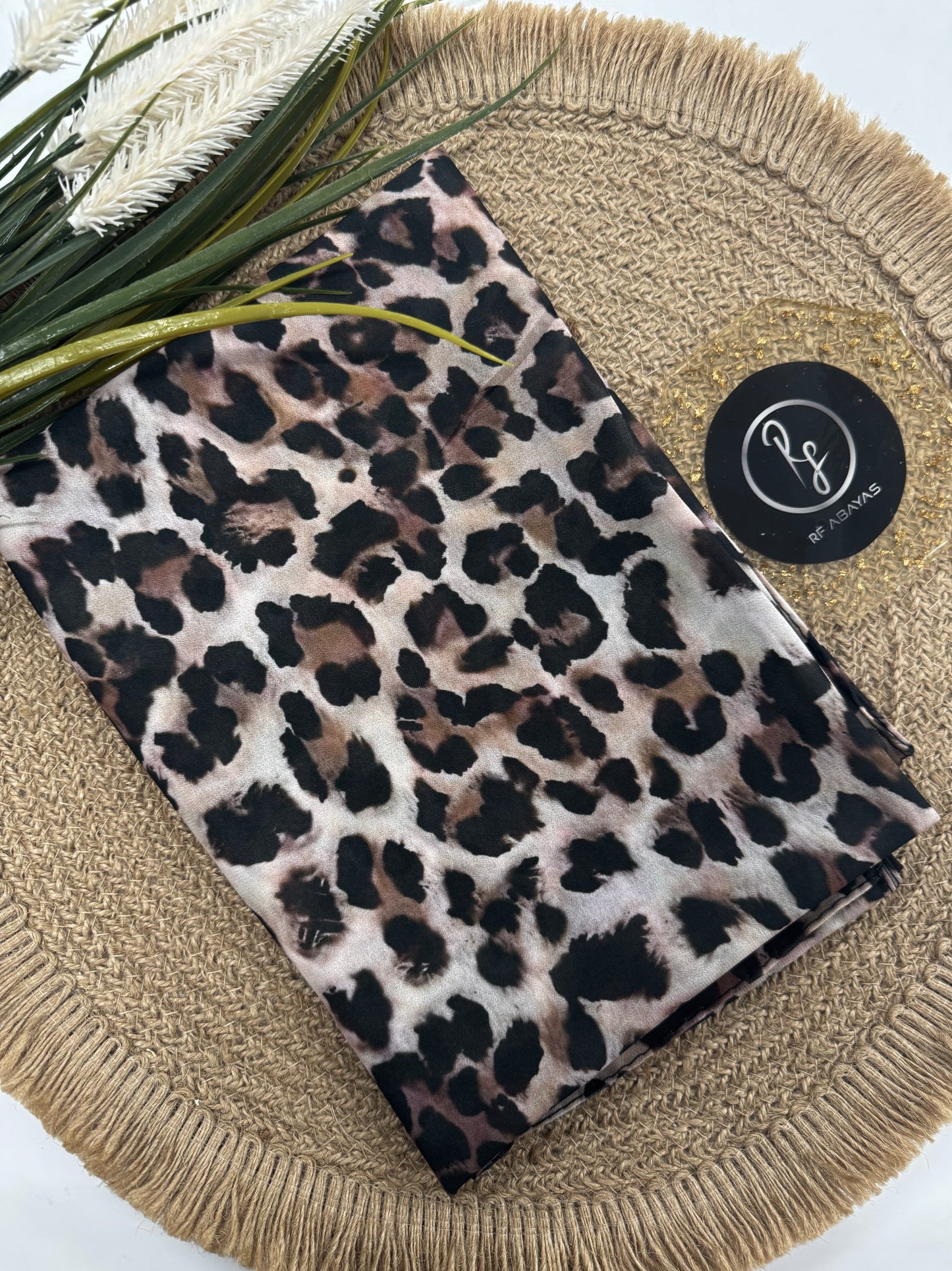 Animal Print Chiffon Hijab