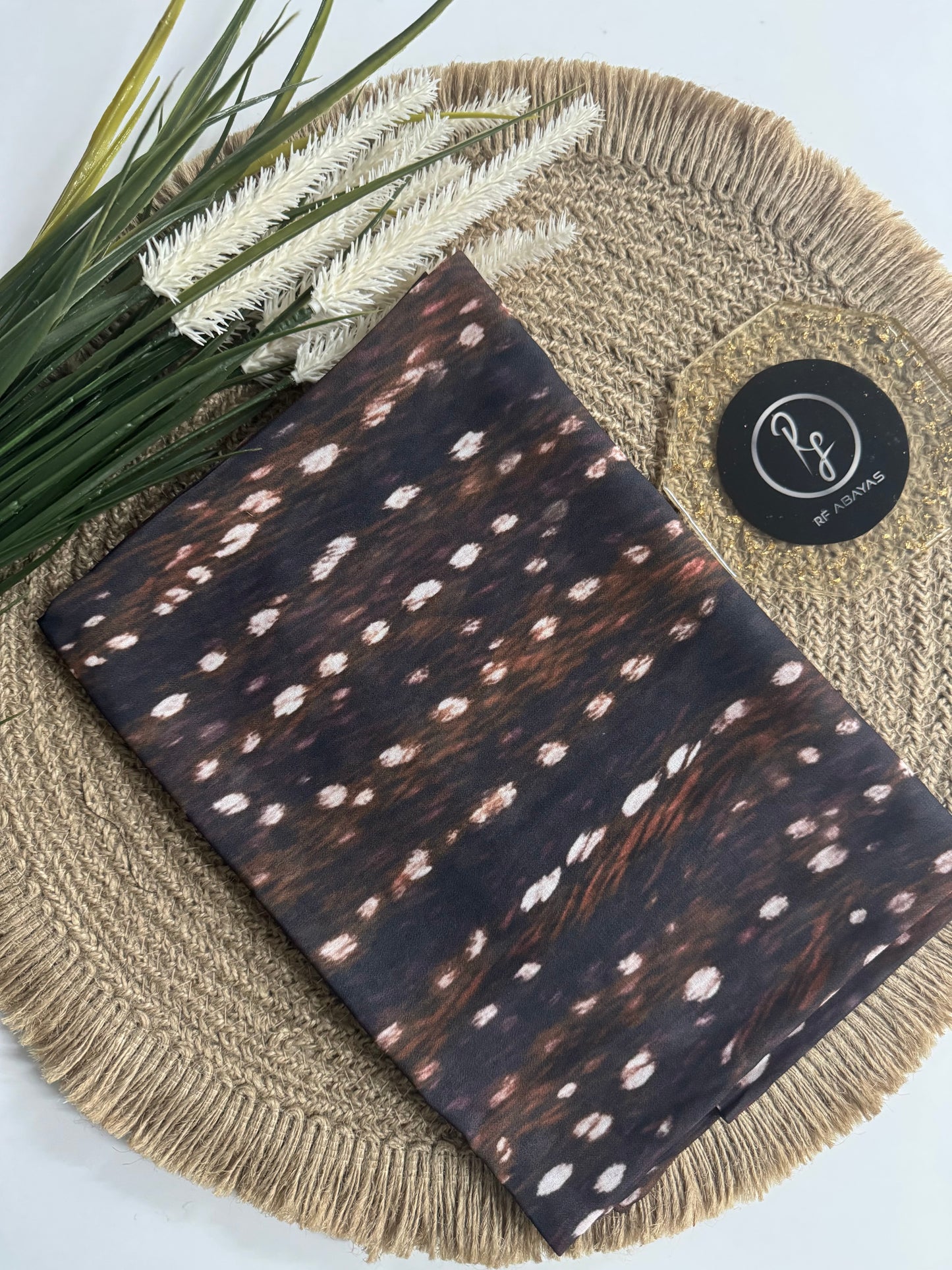 Animal Print Chiffon Hijab
