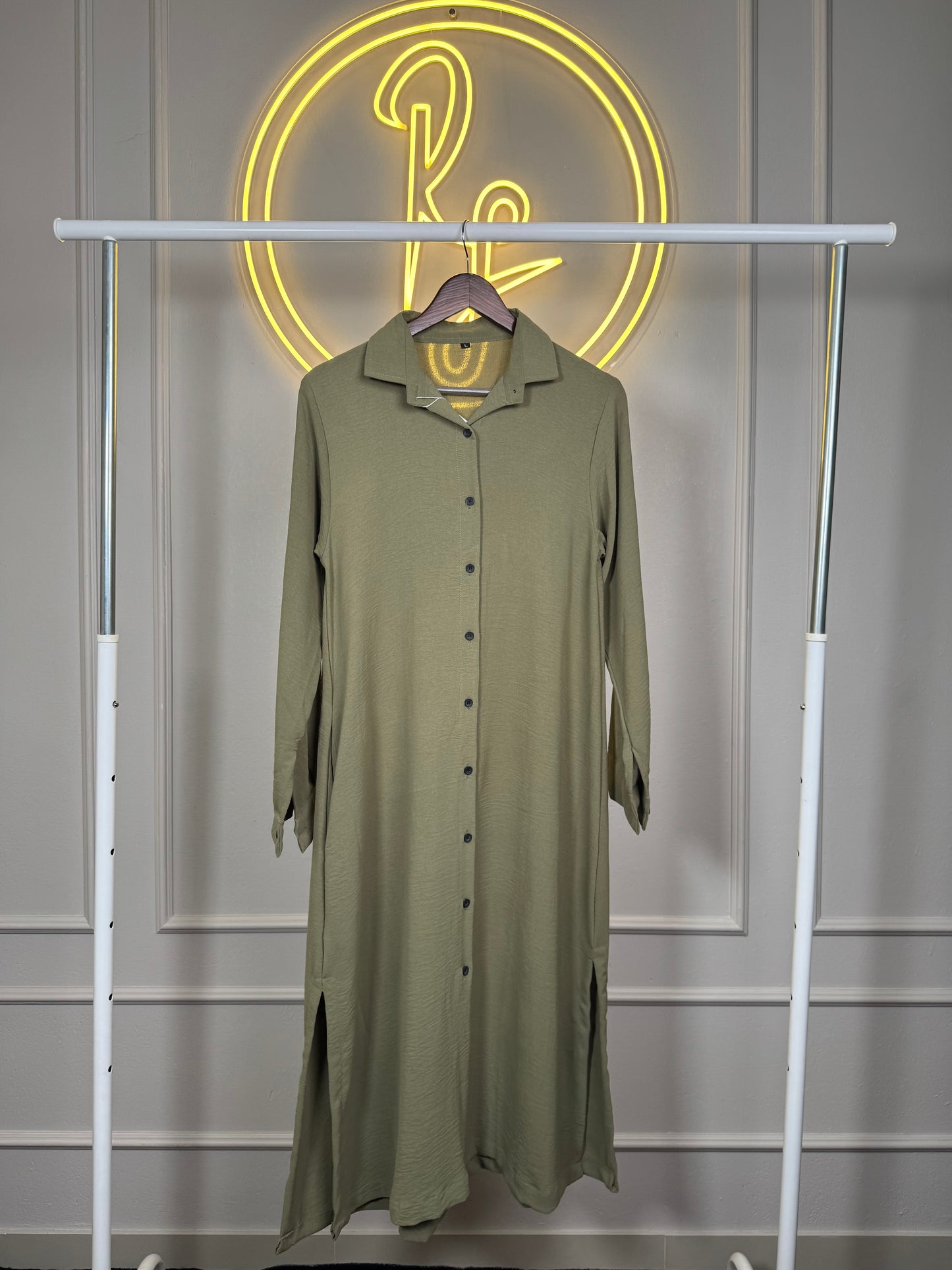 Women’s CEY Long Shirt Top with Pocket– 47 Inch Long Modest Tunic Fit Up to 4XL | Elegant Flowy Casual Wear