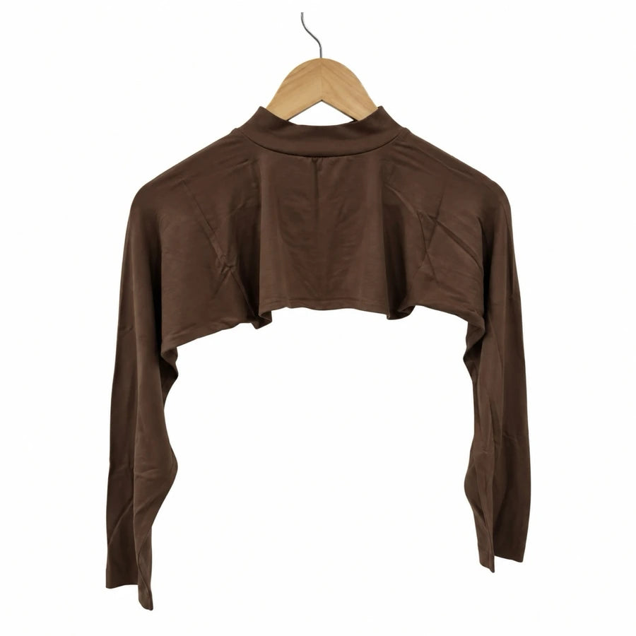 Turtle Neck Shoulder Sleeve Inner Full Sleeve for Women