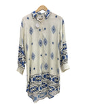 Collared Knee Length Tops (XL)