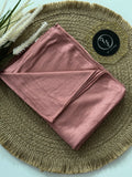 RF Abayas bamboo jersey hijab in soft, breathable fabric, featuring a smooth, stylish drape and natural bamboo texture.