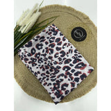 RF Abayas animal print chiffon hijab featuring a stylish, lightweight fabric with bold animal pattern and elegant drape.