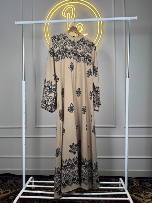 Women’s Modest Flowy Maxi Dress – 54 Inch Long Elegant Casual Maxi Dress Fit Up to L