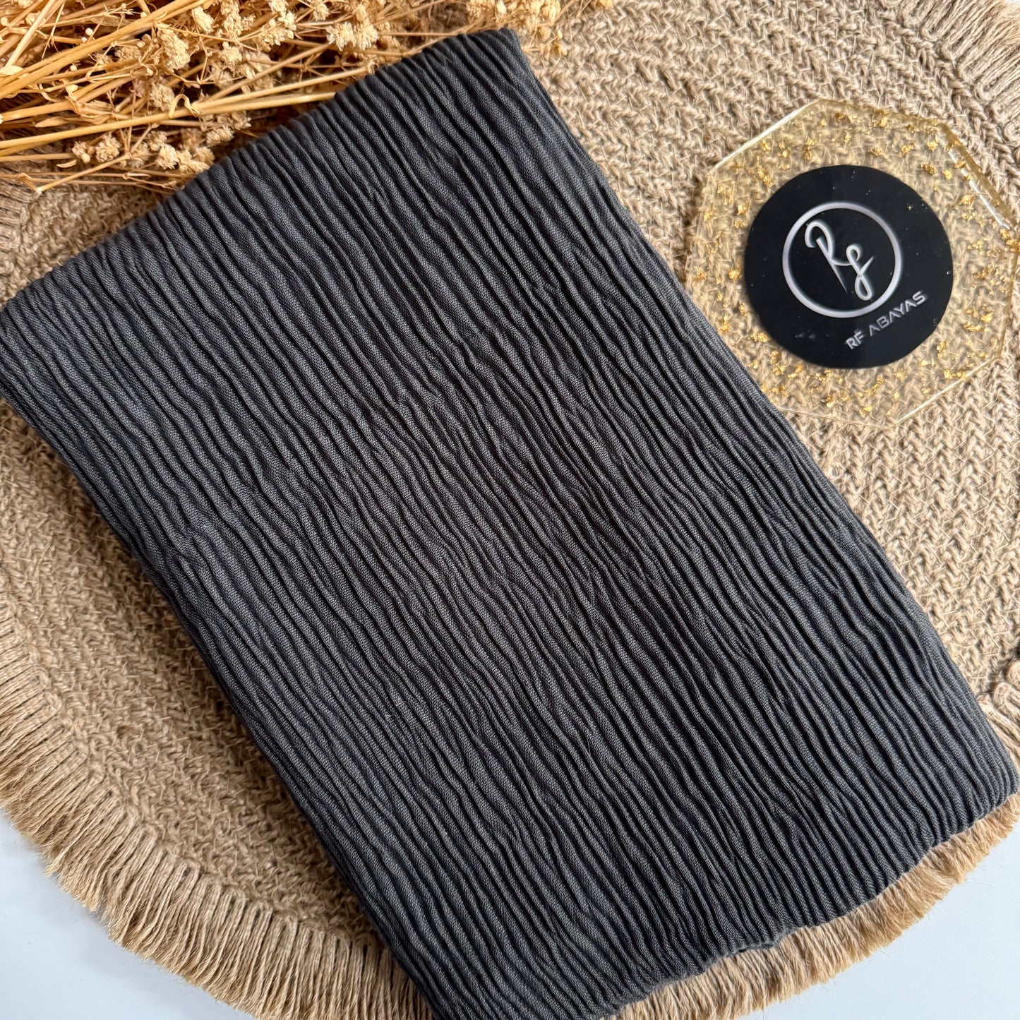 Premium Ribbed Cotton - Hijab - RF Abayas