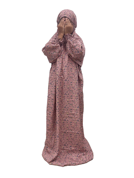 Pink Floral Prayer Dress