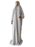 Islamic Prayer Dress / Jilbab - White