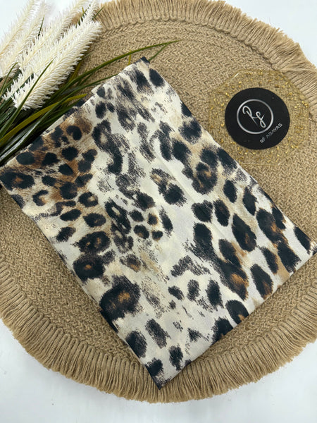 Animal Print Chiffon Hijab