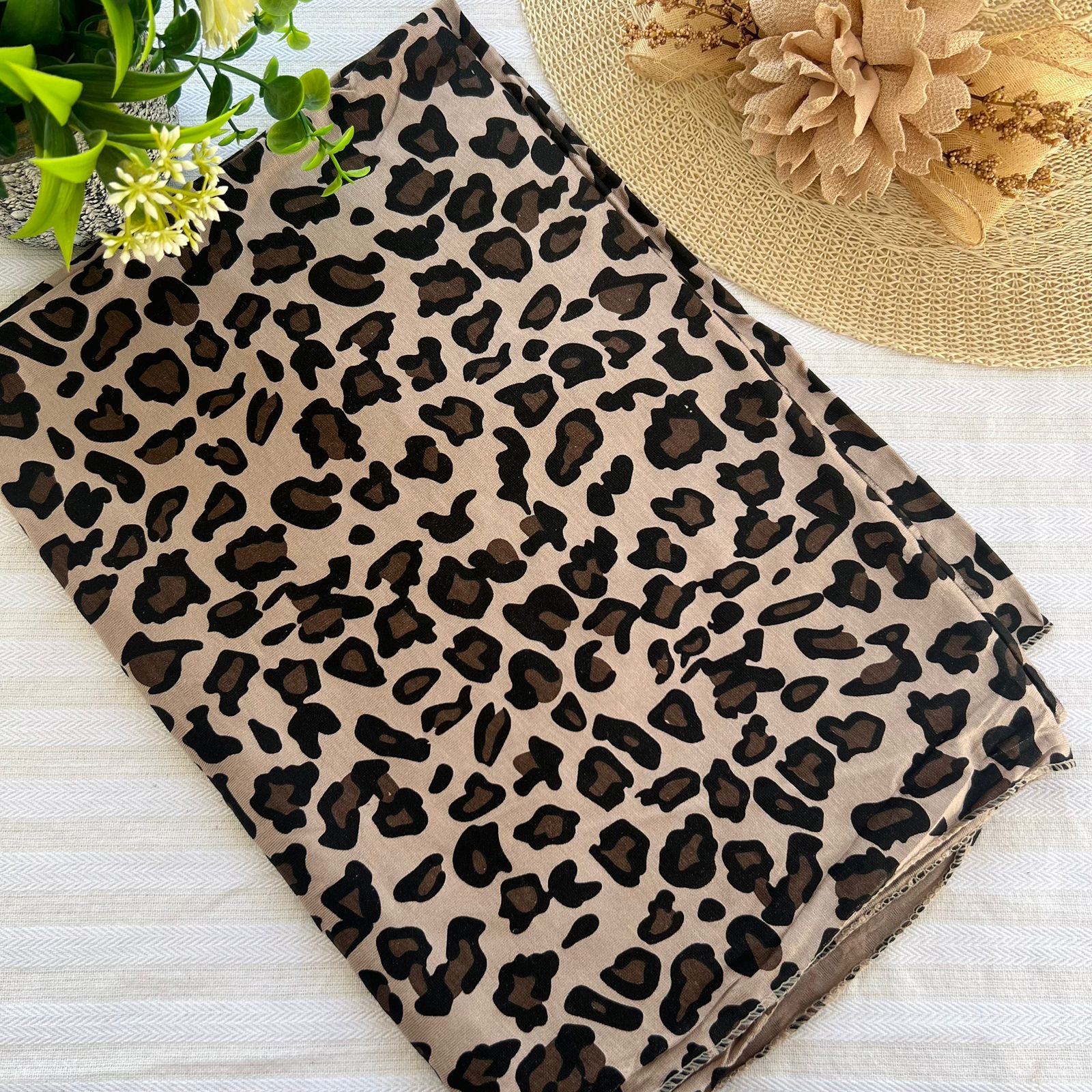 Animal Print Jersey - Hijab - RF Abayas