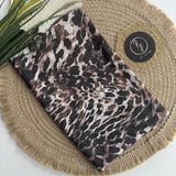 Animal Print Chiffon Hijab, view 13 – RF Abayas & Hijabs