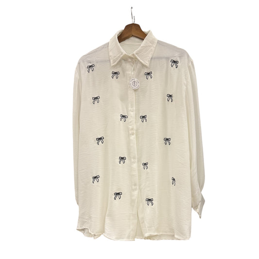 Imported Crush Fabric Embroidered Short Tops – 30” Length | 3XL | Full Sleeves