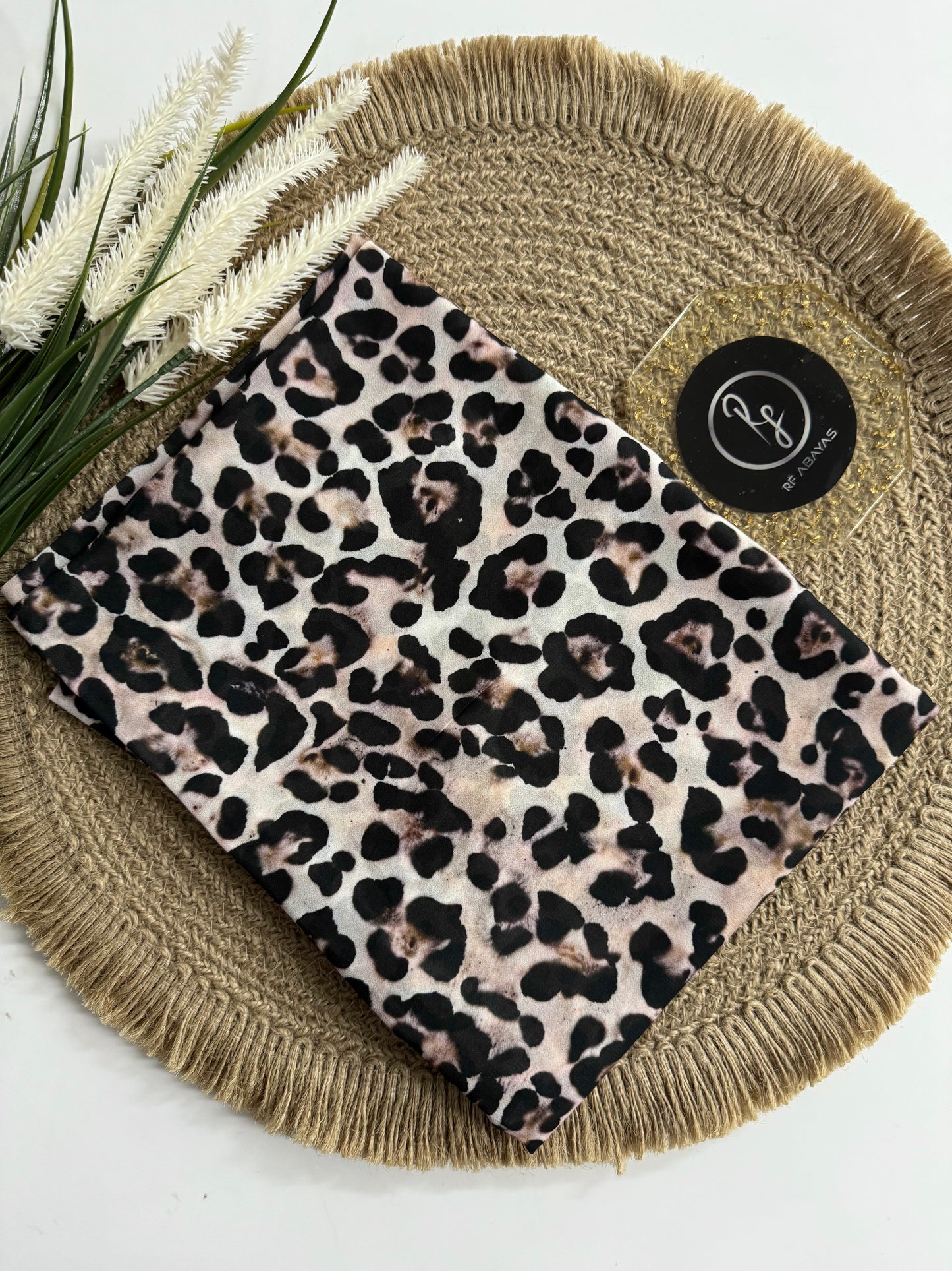 Animal Print Chiffon Hijab