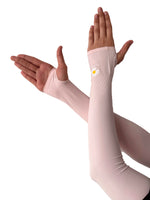 High Quality UV Cut Arm Sleeves - Flower Print