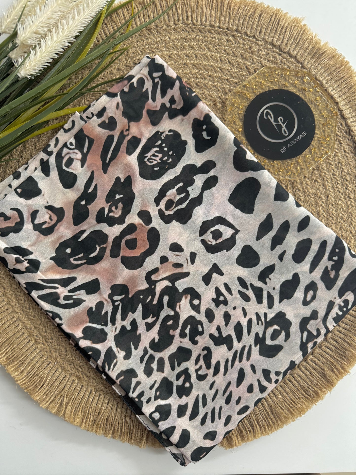Animal Print Chiffon Hijab