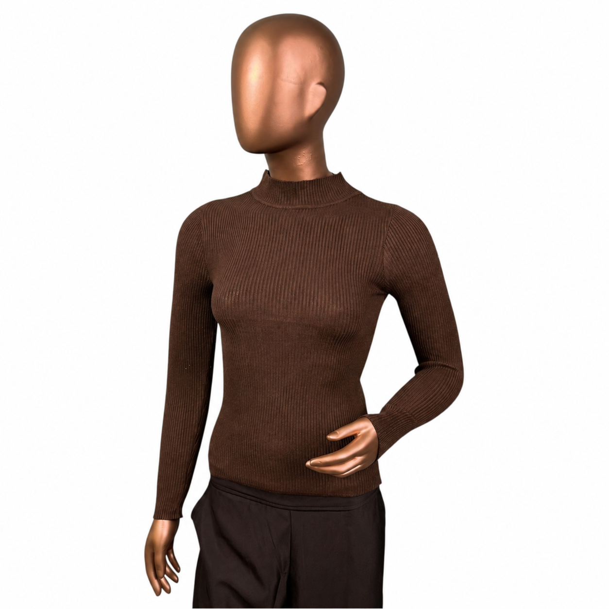 Women's Ribbed Turtleneck Inner