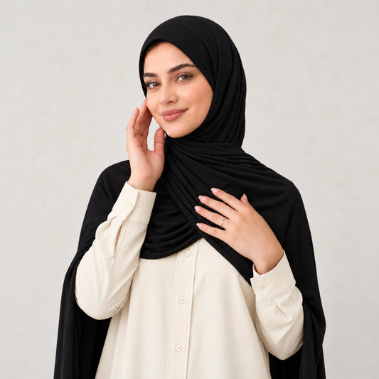 Bamboo Jersey Hijab – Zera
