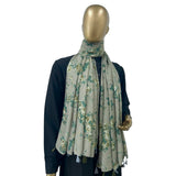 Cotton Floral with Tassels (Digital Print) - RF Abayas