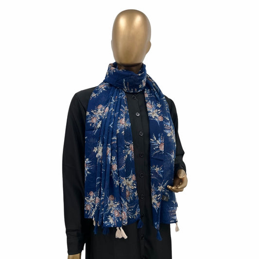 Cotton Floral with Tassels - RF Abayas