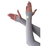 High Quality UV Cut Arm Sleeves - Flower Print - RF Abayas