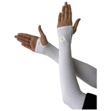 High Quality UV Cut Arm Sleeves - Flower Print - RF Abayas